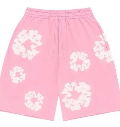 Short Denim Tears Rose